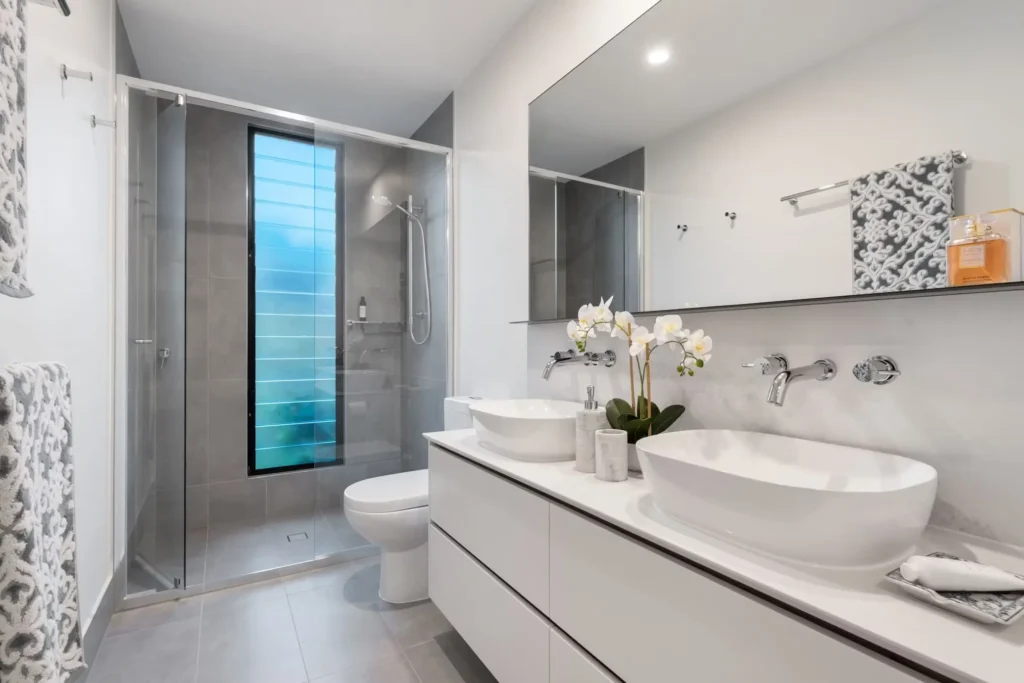 Bright and sleek bathroom layout designed by Affordable Bathroom Renovations Auckland